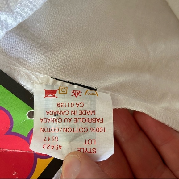 DISNEY 90s Vintage NWT 100% Cotton Jacket Sweater Windbreaker Women’s size m-l - Picture 7 of 8